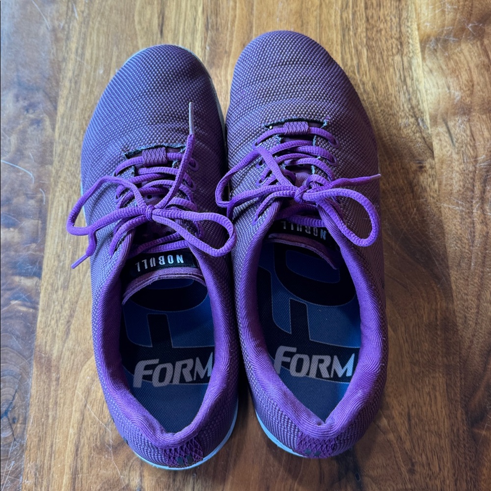 Deep Purple NoBull Trainers Crossfit Sneakers M11.5 W13 - Picture 7 of 16